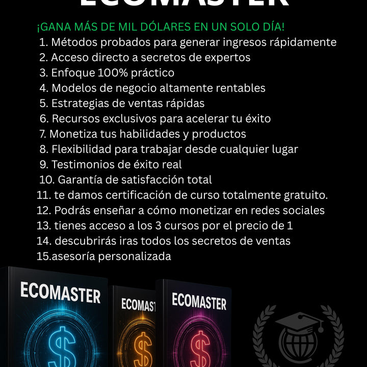 ECOMASTER VENDE SIN LIMITES